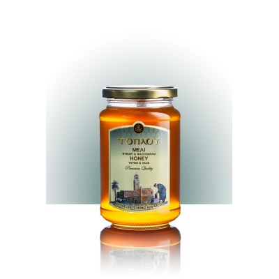 Μέλι Θυμάρι & Φασκόμηλο ΤΟΠΛΟΥ- Savidakis Family 470γρ
