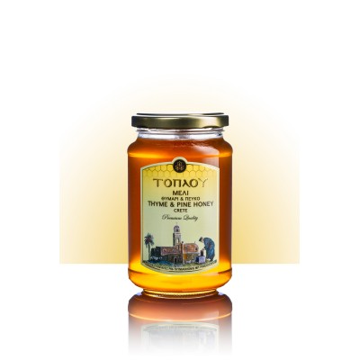 Μέλι Θυμάρι & Πεύκο ΤΟΠΛΟΥ-Savidakis Family 470γρ