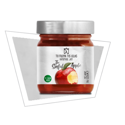 Μαρμελάδα Μήλο Χωρίς Ζάχαρη -To filema tis Lelas 240γρ
