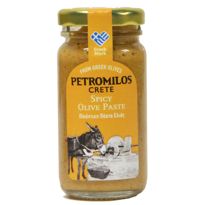 Πάστα Ελιάς Πικάντικη Petromilos 100gr - Ellie