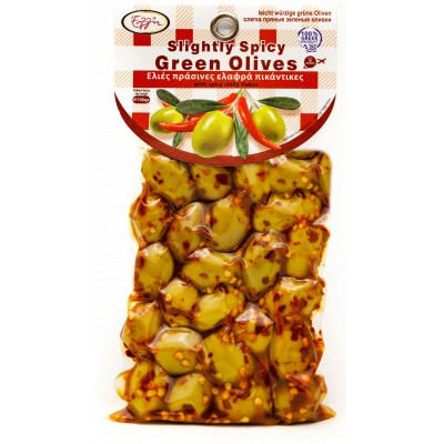 Ελιές Πράσινες Ελαφρά Πικάντικες 150gr - Ellie