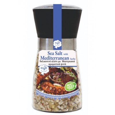 Μείγμα με Θαλασσινό Αλάτι και Μεσογειακά Αρωματικά Φυτά 165gr - Ellie