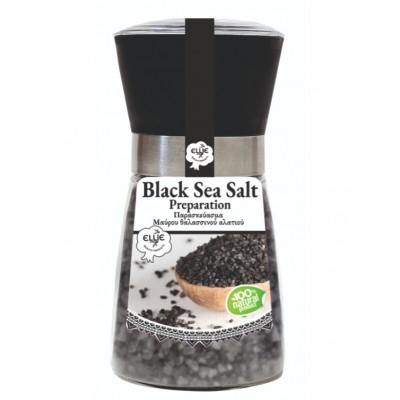 Παρασκεύασμα Μάυρου Θαλασσινού Αλατιού 200gr - Ellie