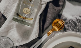 Ταλιατέλες με μελάνι Σουπιάς & Ούζο