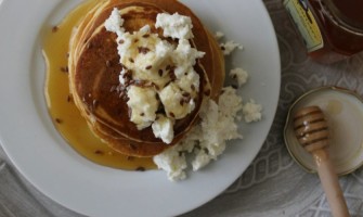 Τηγανίτες με μυζήθρα & μέλι